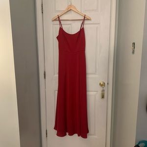 David’s bridal floor length dress